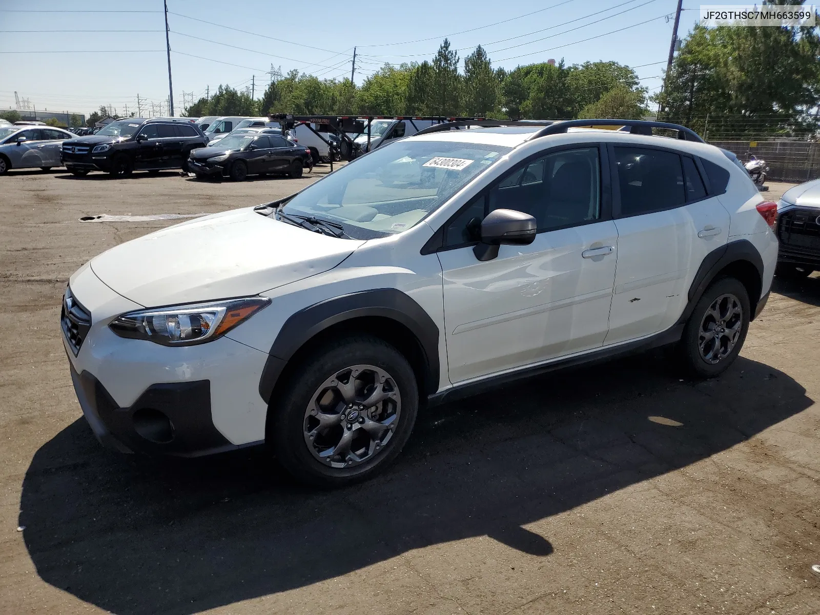 2021 Subaru Crosstrek Sport VIN: JF2GTHSC7MH663599 Lot: 64300304