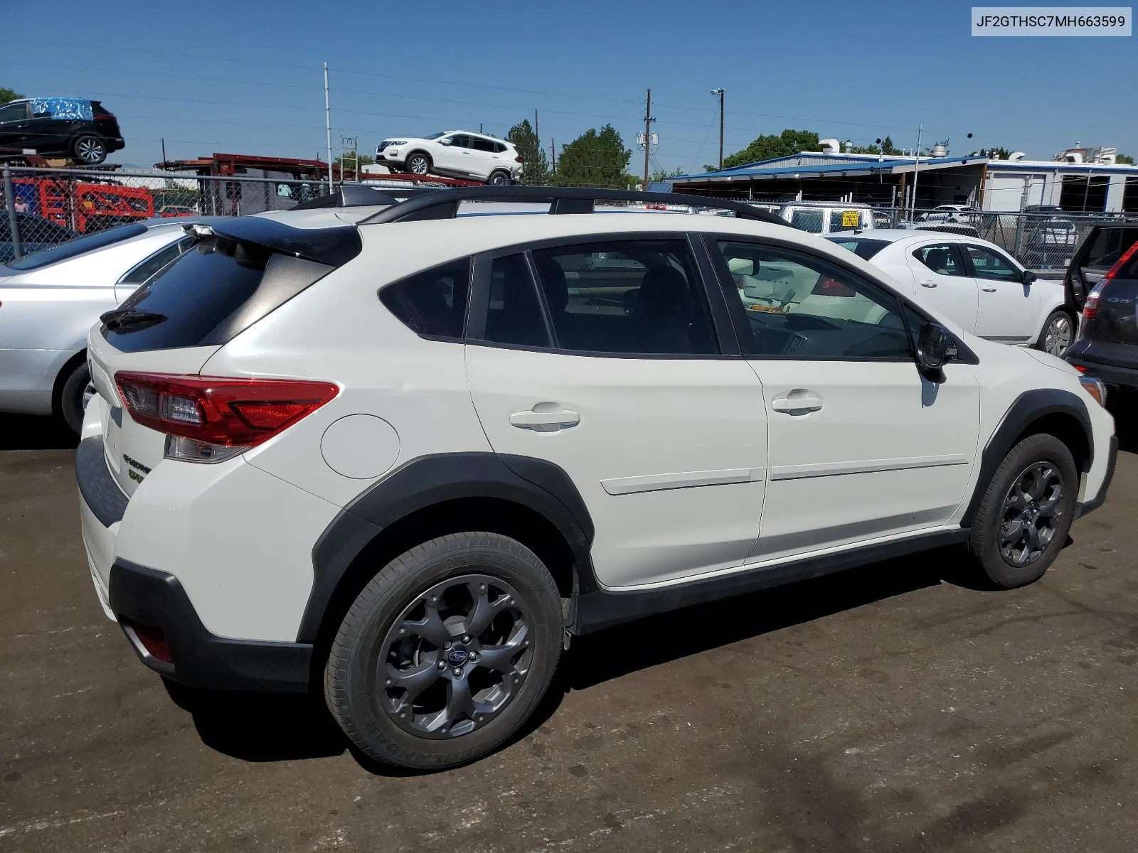 2021 Subaru Crosstrek Sport VIN: JF2GTHSC7MH663599 Lot: 64300304