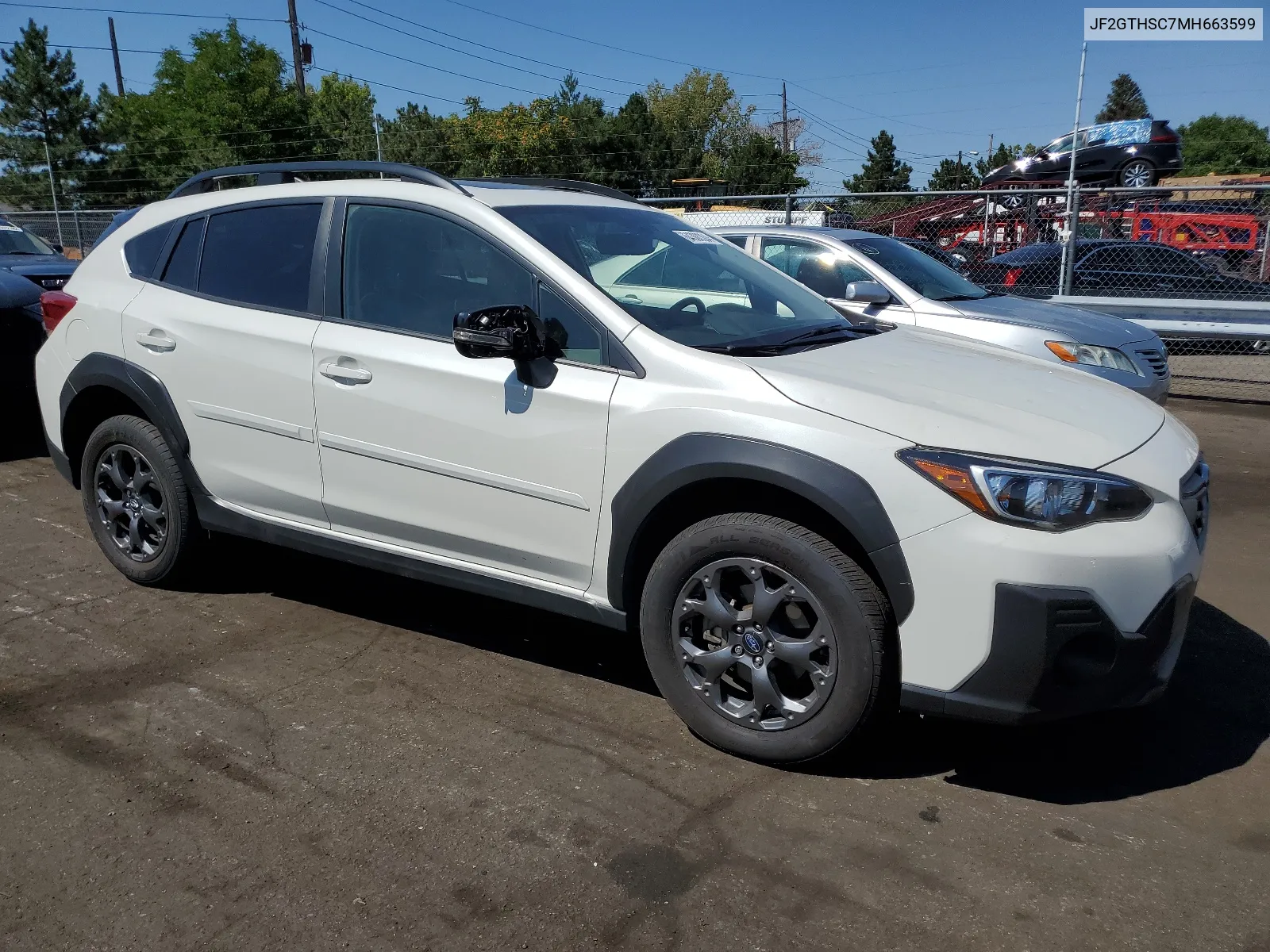 2021 Subaru Crosstrek Sport VIN: JF2GTHSC7MH663599 Lot: 64300304