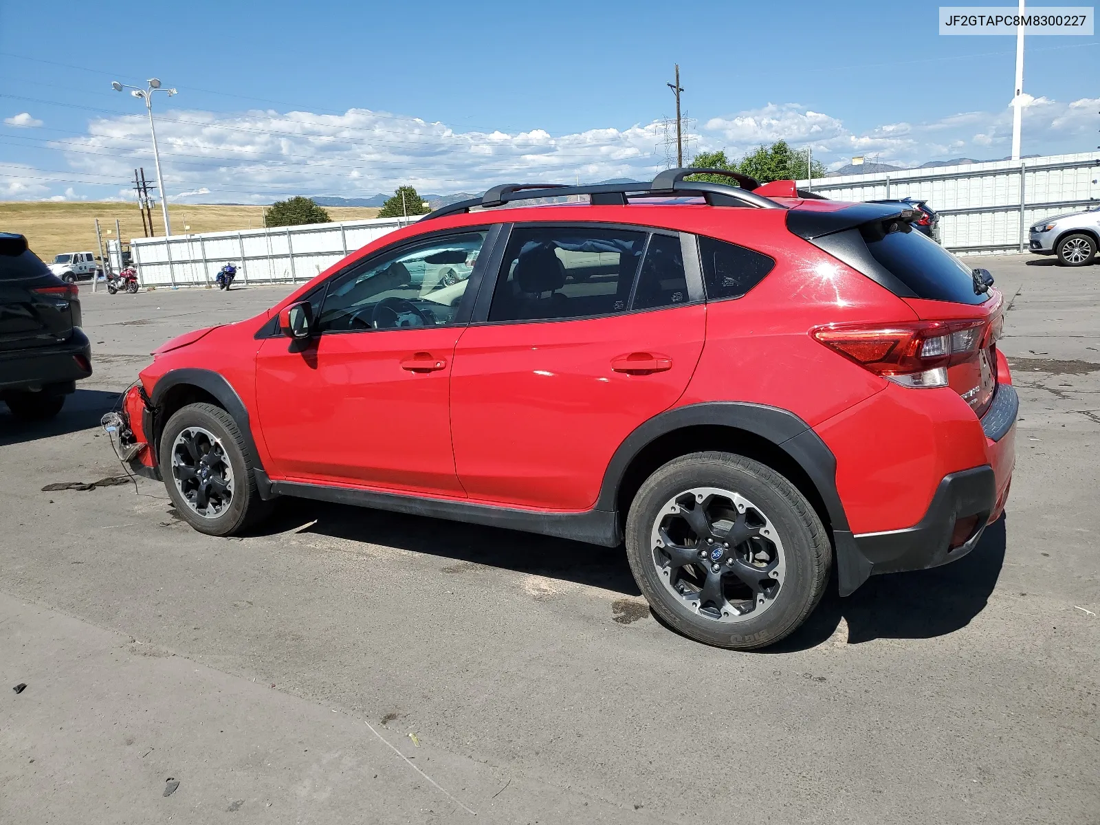 2021 Subaru Crosstrek Premium VIN: JF2GTAPC8M8300227 Lot: 65744474