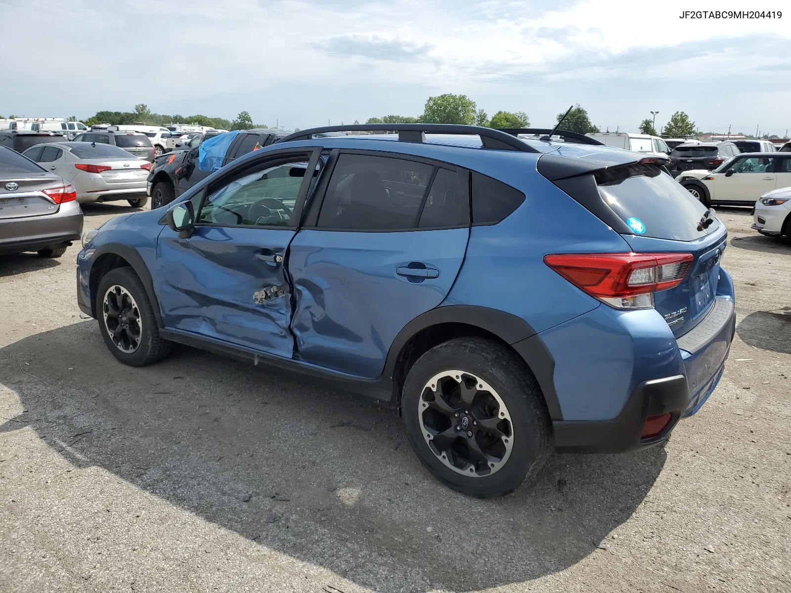 2021 Subaru Crosstrek VIN: JF2GTABC9MH204419 Lot: 65809544