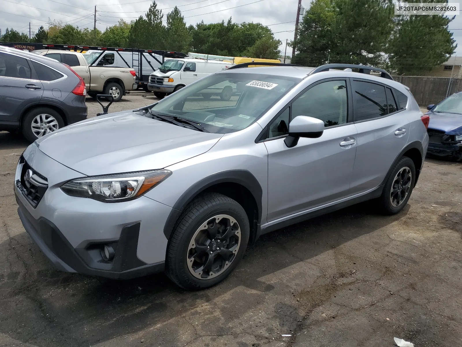 2021 Subaru Crosstrek Premium VIN: JF2GTAPC6M8282603 Lot: 65838094