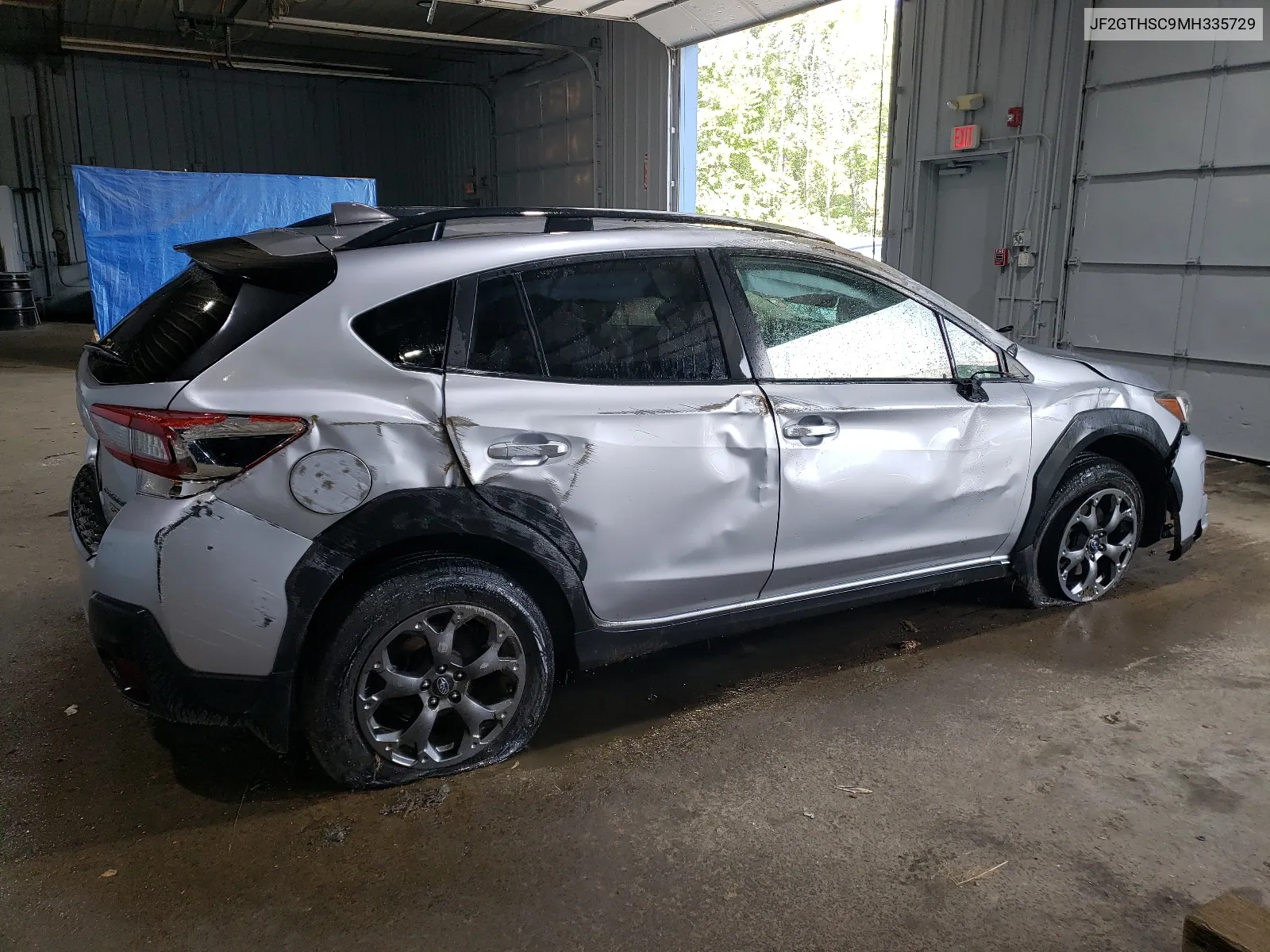 2021 Subaru Crosstrek Sport VIN: JF2GTHSC9MH335729 Lot: 65950804