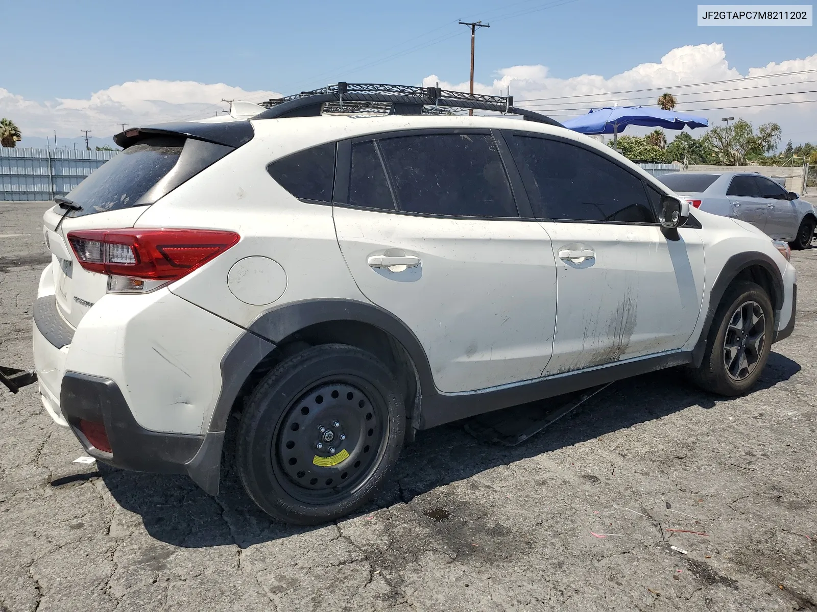 2021 Subaru Crosstrek Premium VIN: JF2GTAPC7M8211202 Lot: 66107904