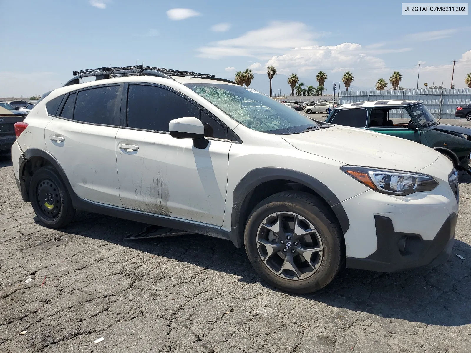 2021 Subaru Crosstrek Premium VIN: JF2GTAPC7M8211202 Lot: 66107904