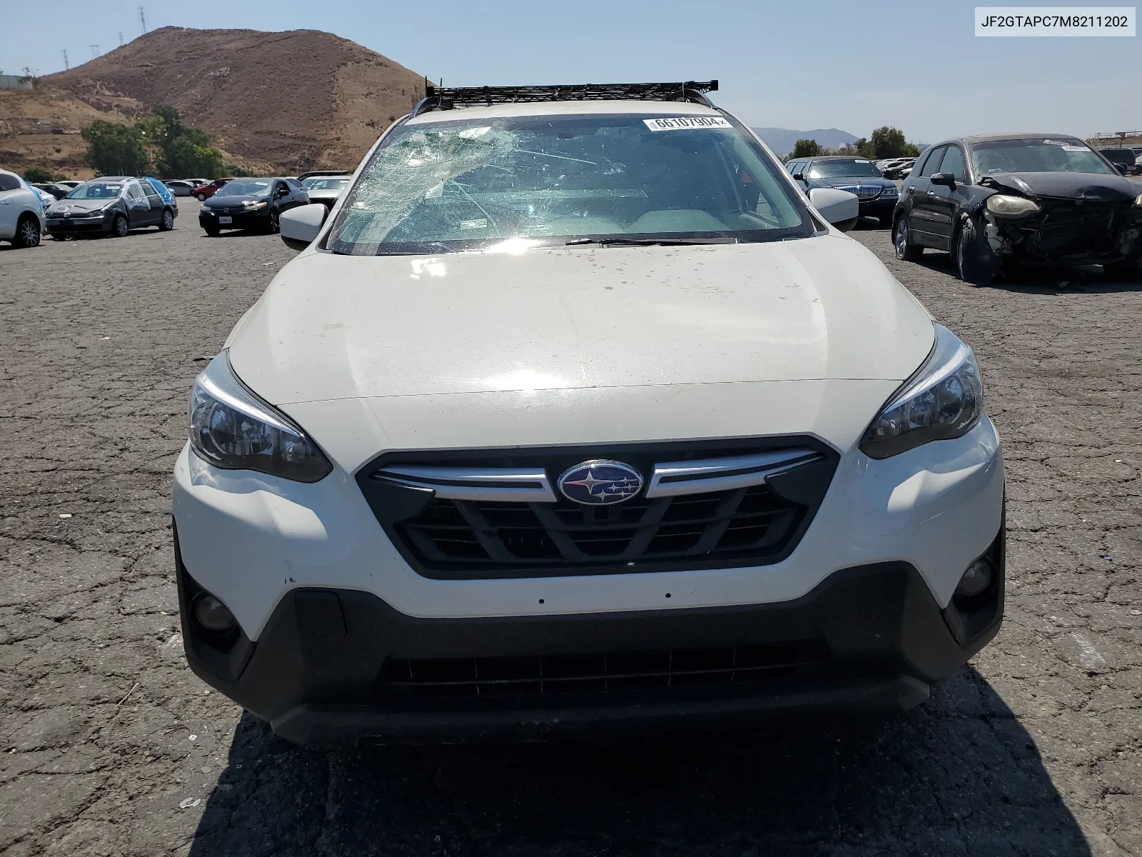 2021 Subaru Crosstrek Premium VIN: JF2GTAPC7M8211202 Lot: 66107904