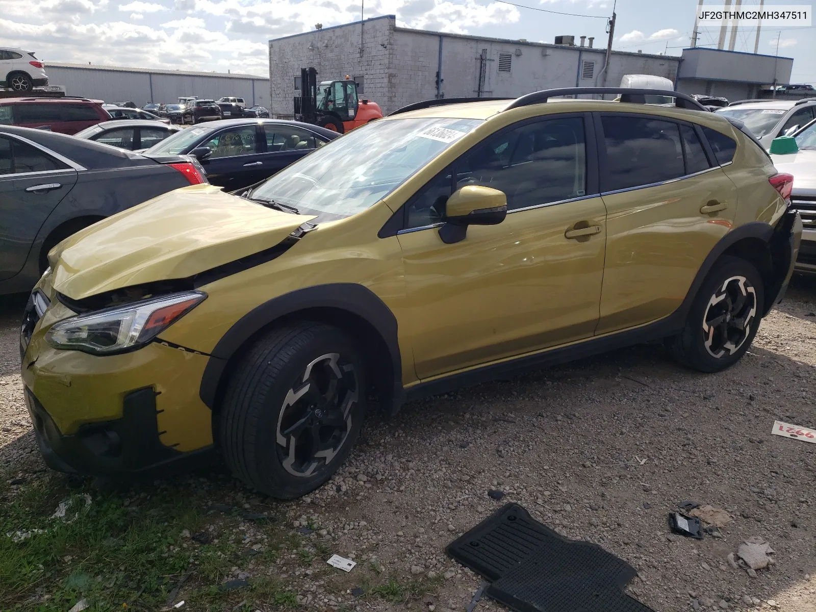 2021 Subaru Crosstrek Limited VIN: JF2GTHMC2MH347511 Lot: 66136024