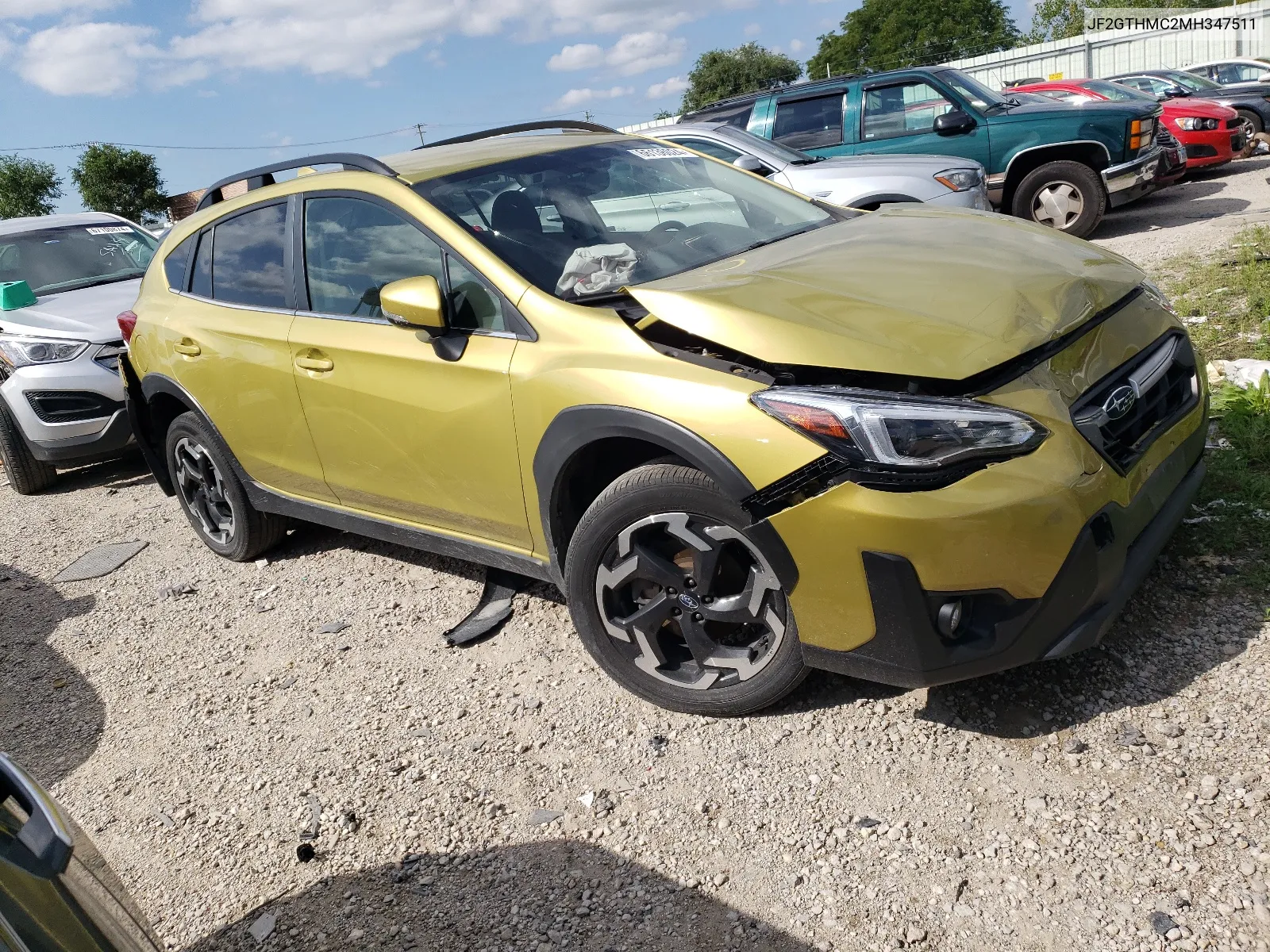 JF2GTHMC2MH347511 2021 Subaru Crosstrek Limited