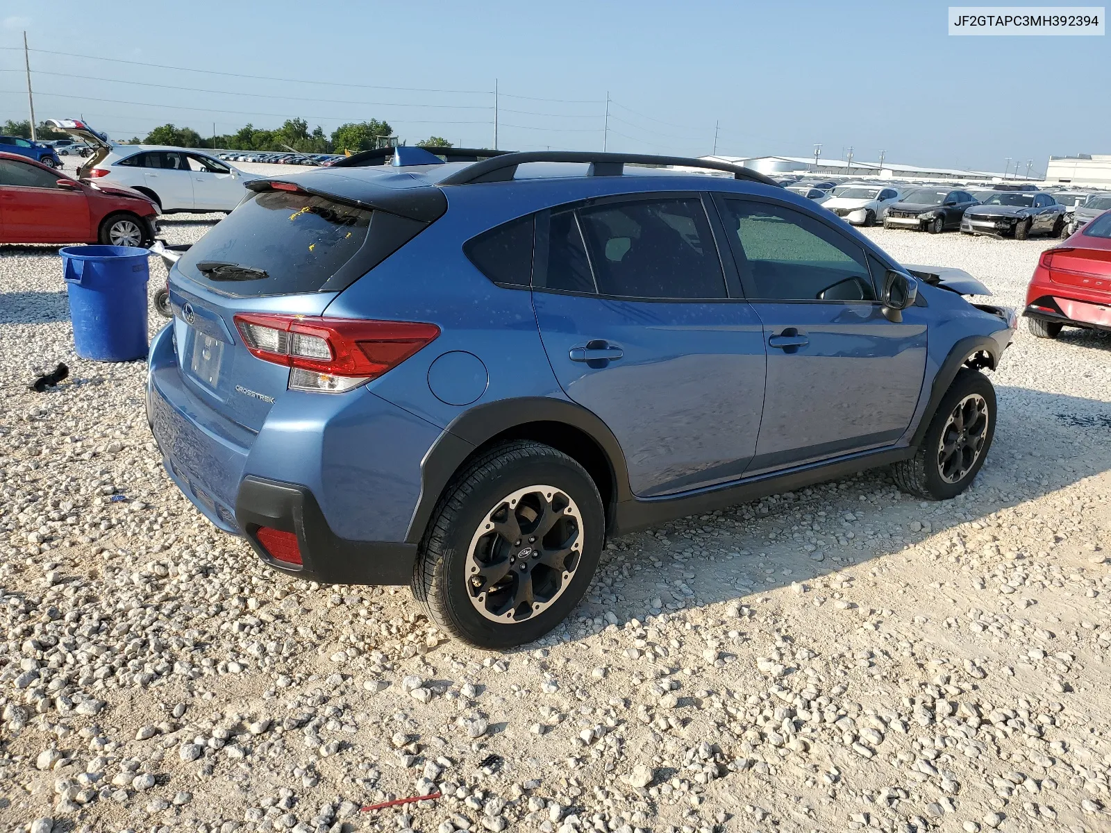 2021 Subaru Crosstrek Premium VIN: JF2GTAPC3MH392394 Lot: 66338404