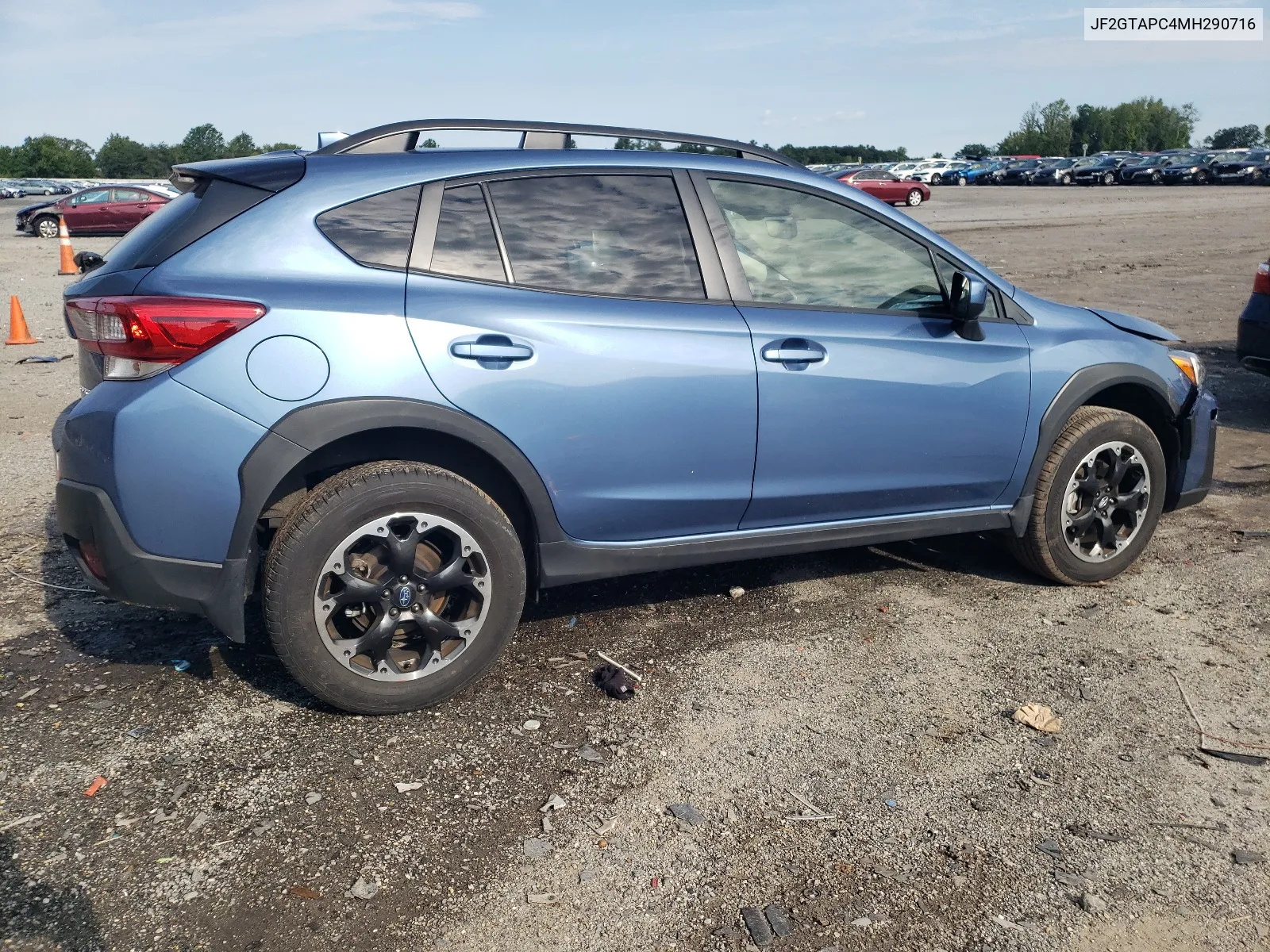 2021 Subaru Crosstrek Premium VIN: JF2GTAPC4MH290716 Lot: 66462594