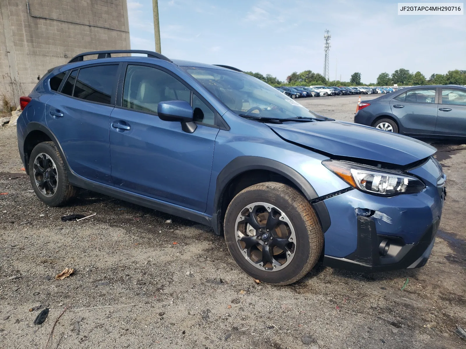 2021 Subaru Crosstrek Premium VIN: JF2GTAPC4MH290716 Lot: 66462594