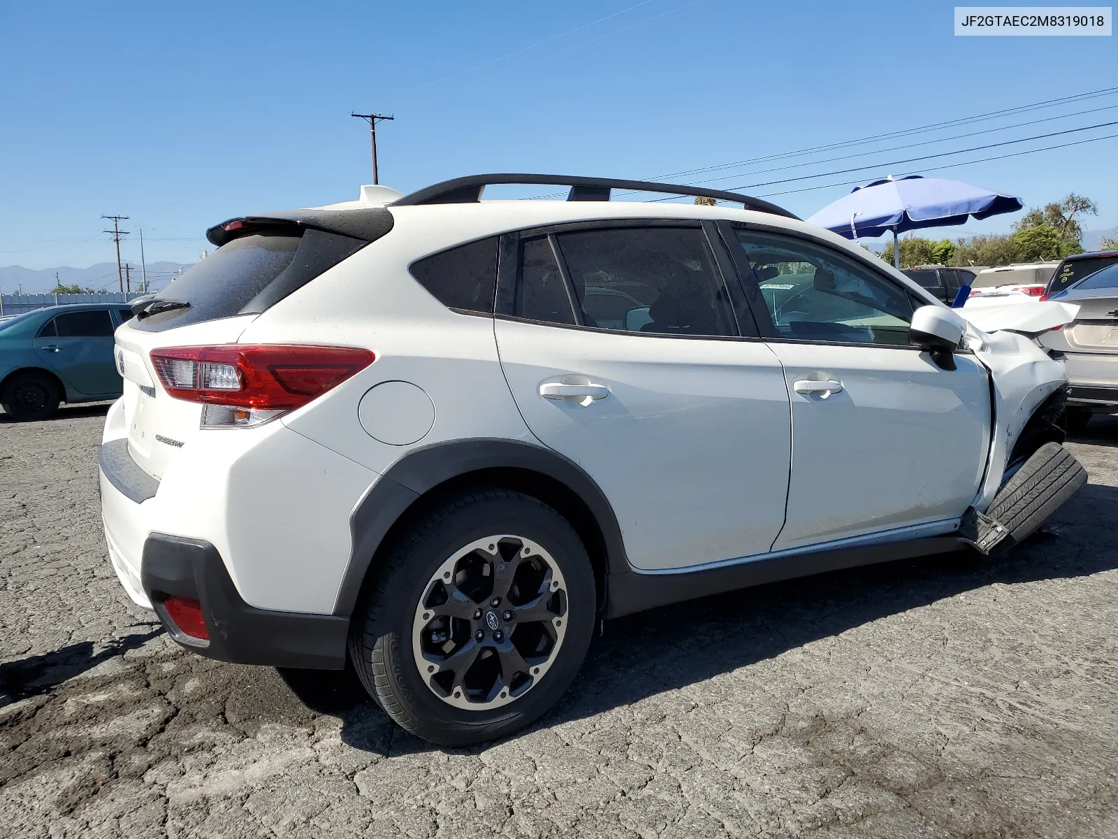 2021 Subaru Crosstrek Premium VIN: JF2GTAEC2M8319018 Lot: 66840164