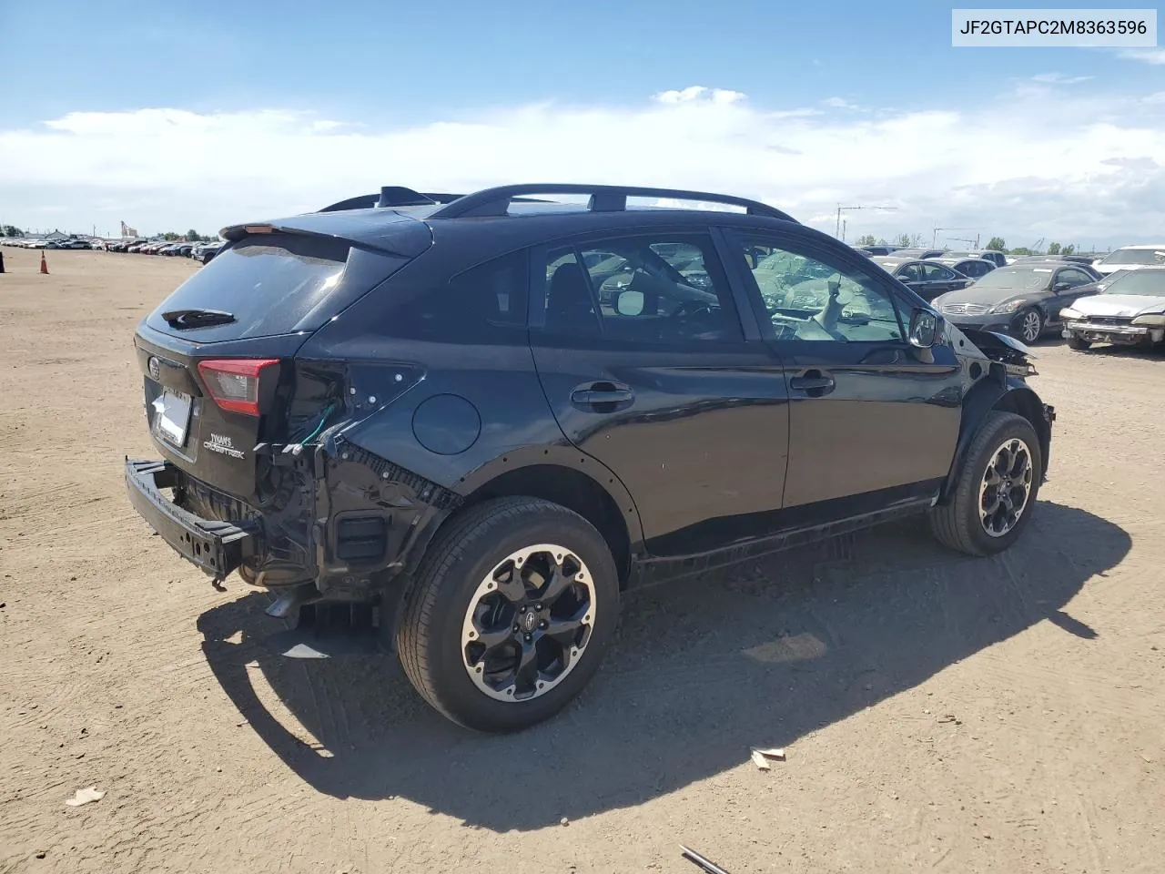 2021 Subaru Crosstrek Premium VIN: JF2GTAPC2M8363596 Lot: 66991584