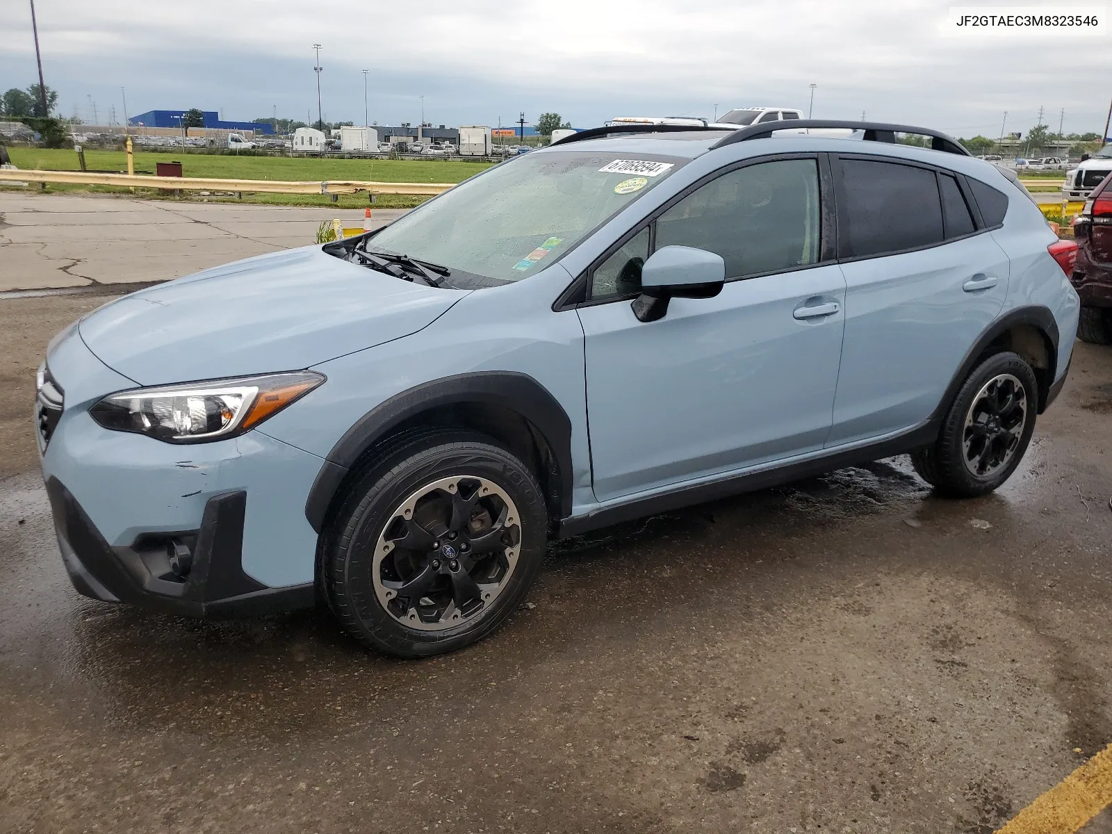 2021 Subaru Crosstrek Premium VIN: JF2GTAEC3M8323546 Lot: 67069594