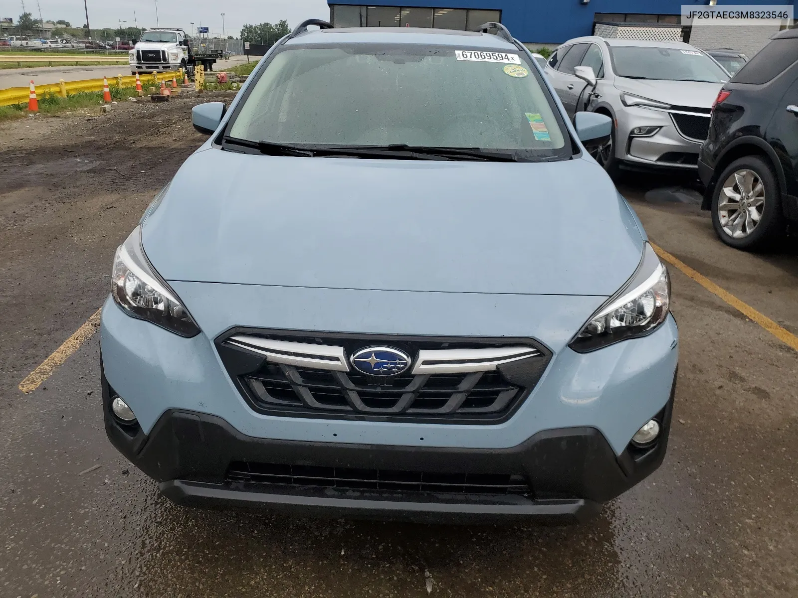 2021 Subaru Crosstrek Premium VIN: JF2GTAEC3M8323546 Lot: 67069594