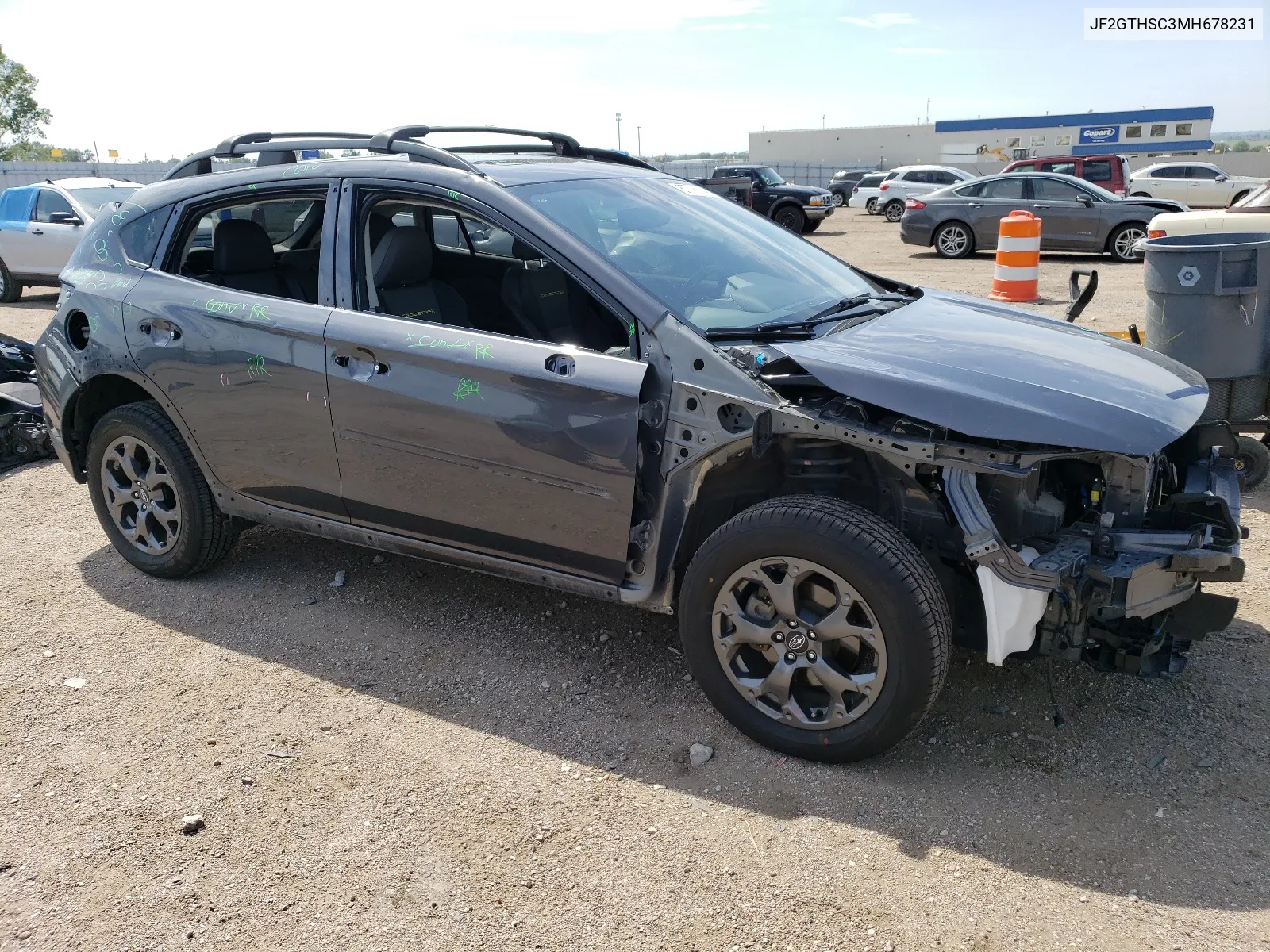 JF2GTHSC3MH678231 2021 Subaru Crosstrek Sport