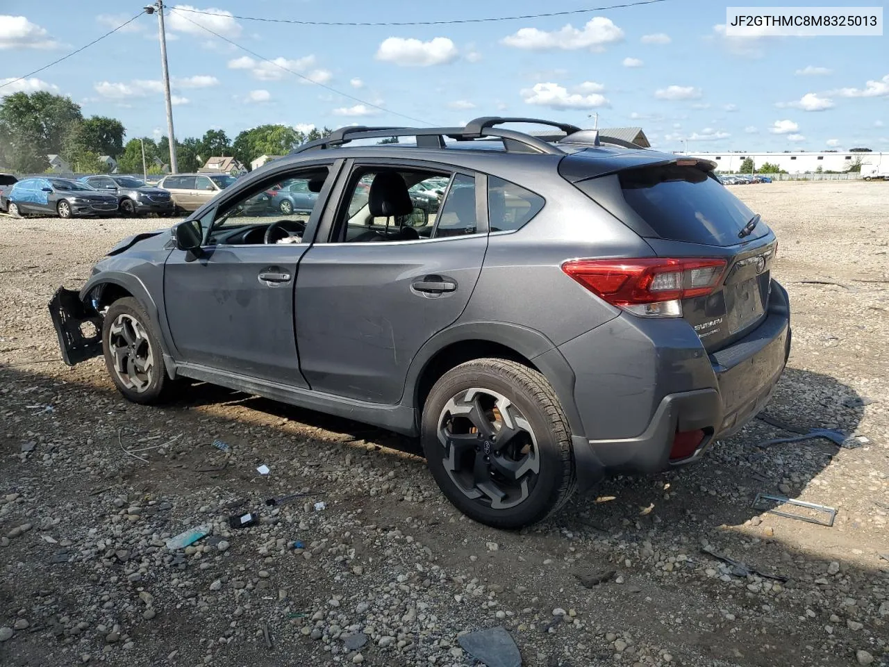 2021 Subaru Crosstrek Limited VIN: JF2GTHMC8M8325013 Lot: 67855174