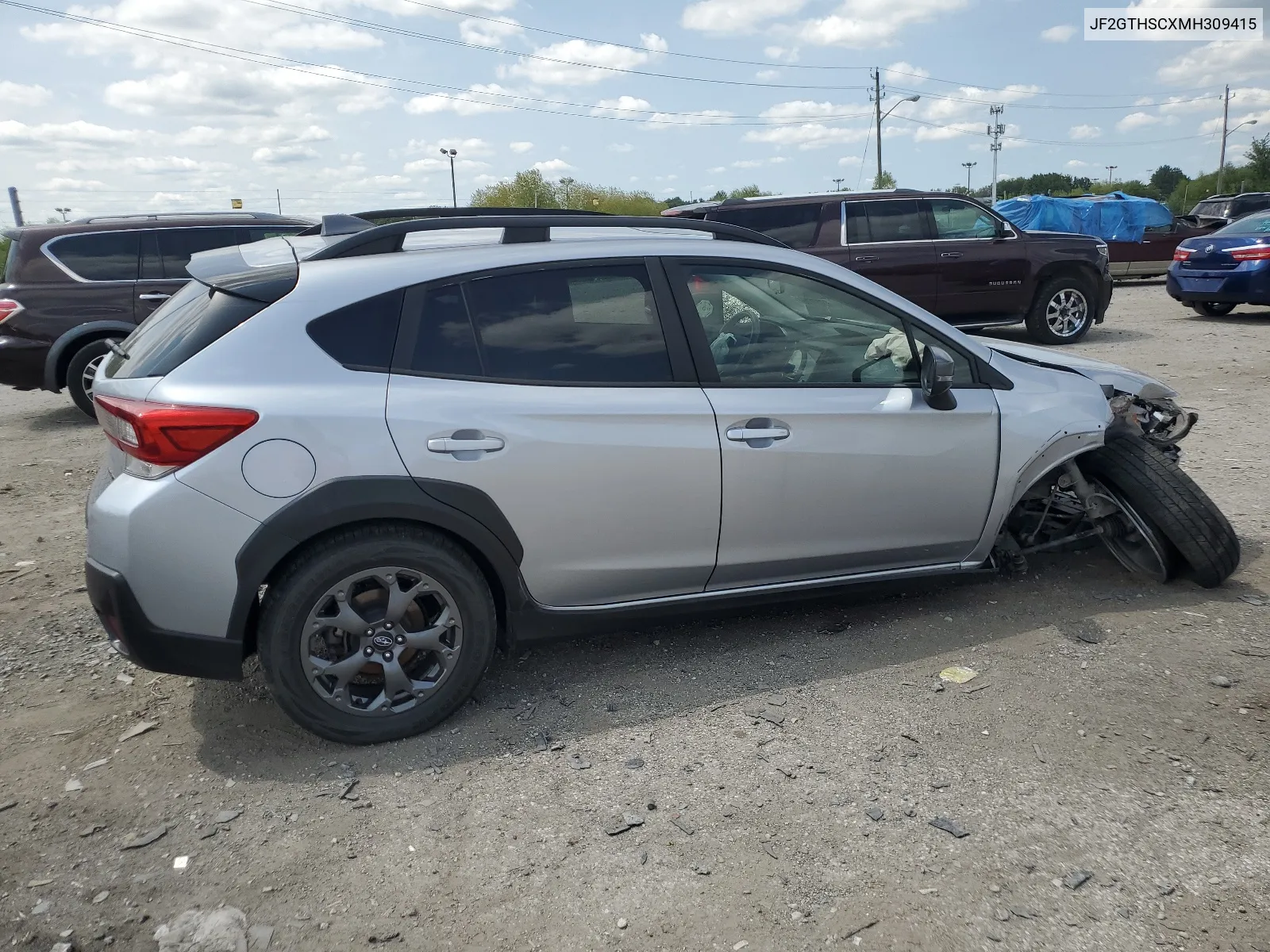 2021 Subaru Crosstrek Sport VIN: JF2GTHSCXMH309415 Lot: 68071154