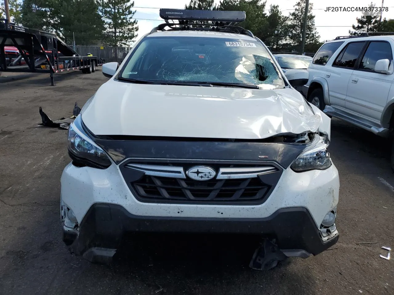 2021 Subaru Crosstrek Premium VIN: JF2GTACC4MG373378 Lot: 68318754