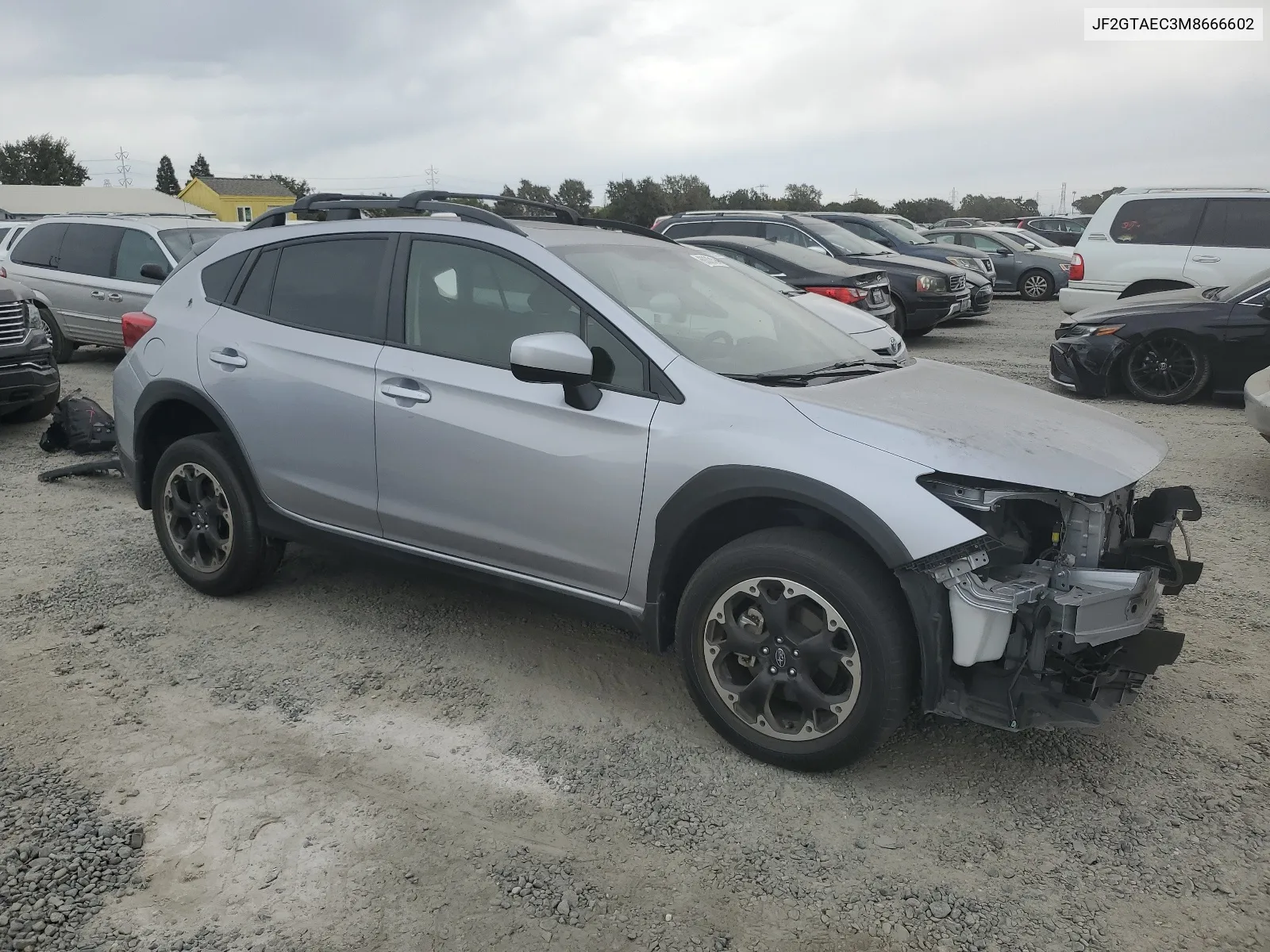 2021 Subaru Crosstrek Premium VIN: JF2GTAEC3M8666602 Lot: 68332424