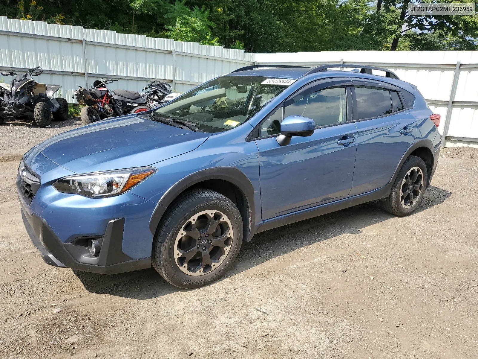 2021 Subaru Crosstrek Premium VIN: JF2GTAPC2MH236959 Lot: 68438844