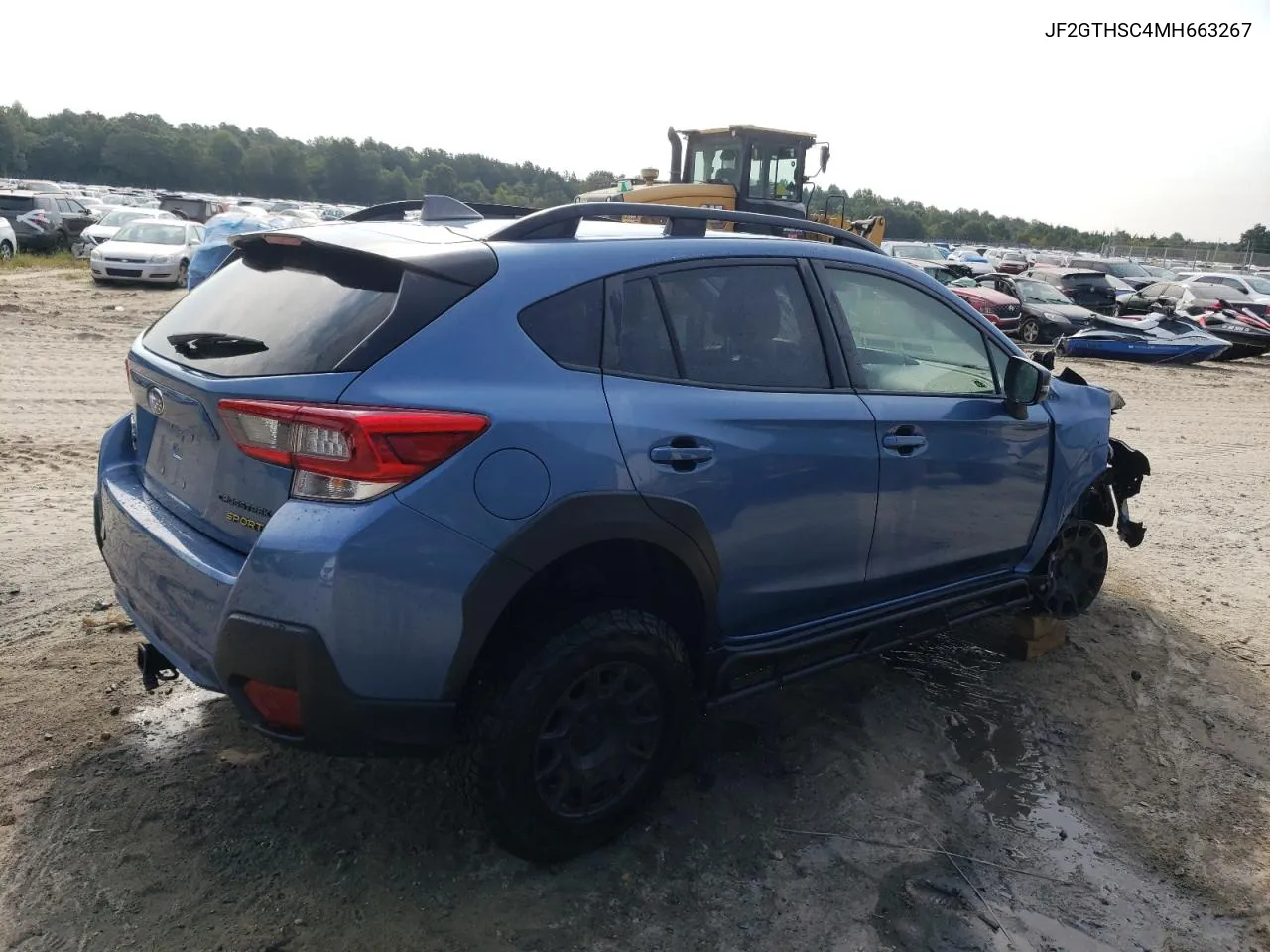 2021 Subaru Crosstrek Sport VIN: JF2GTHSC4MH663267 Lot: 68648814