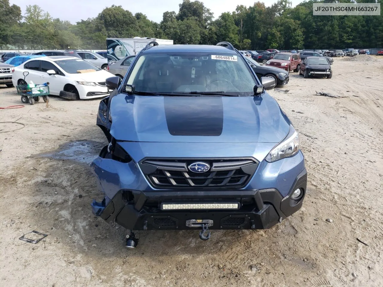 2021 Subaru Crosstrek Sport VIN: JF2GTHSC4MH663267 Lot: 68648814