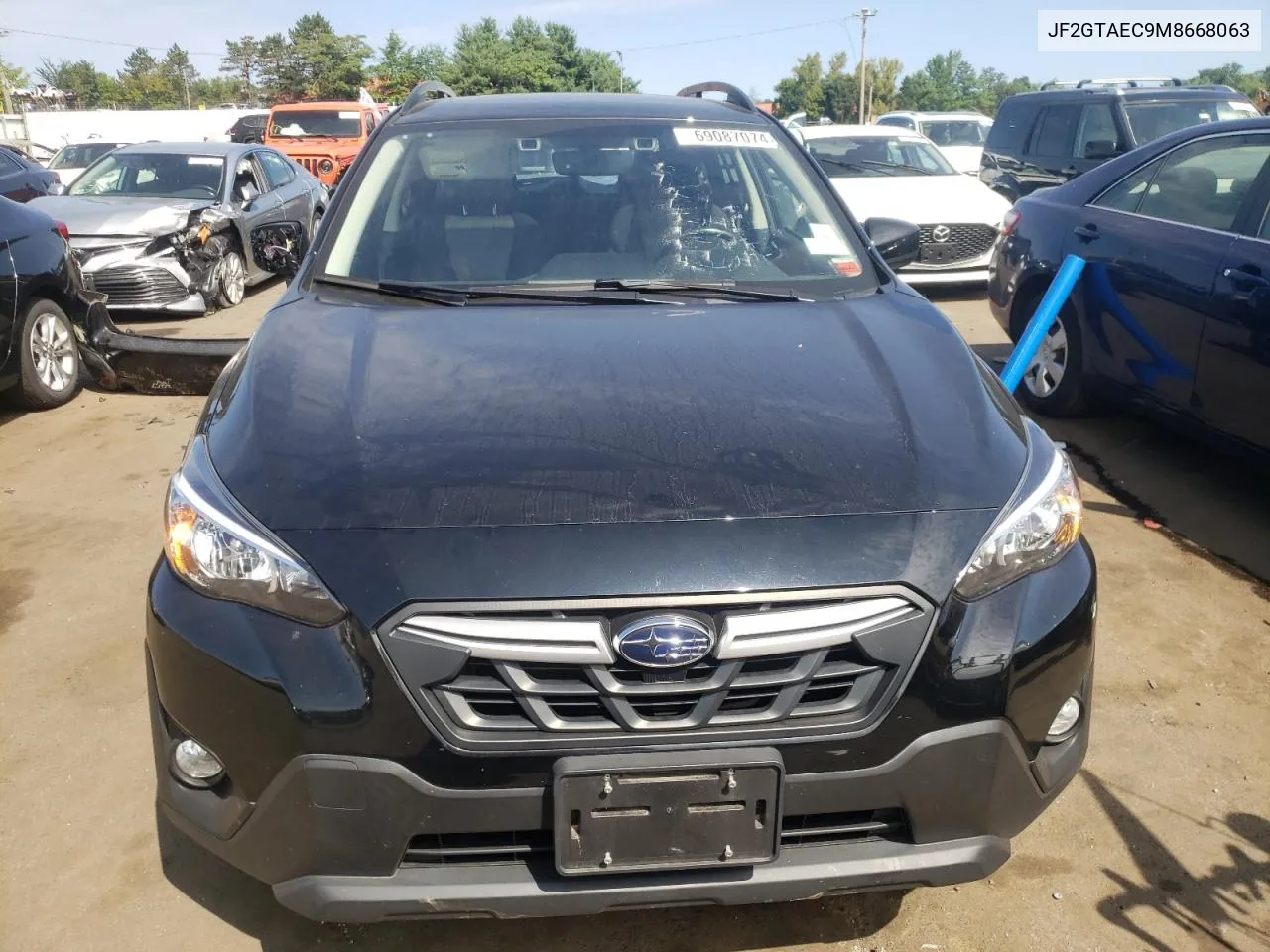 2021 Subaru Crosstrek Premium VIN: JF2GTAEC9M8668063 Lot: 69087074