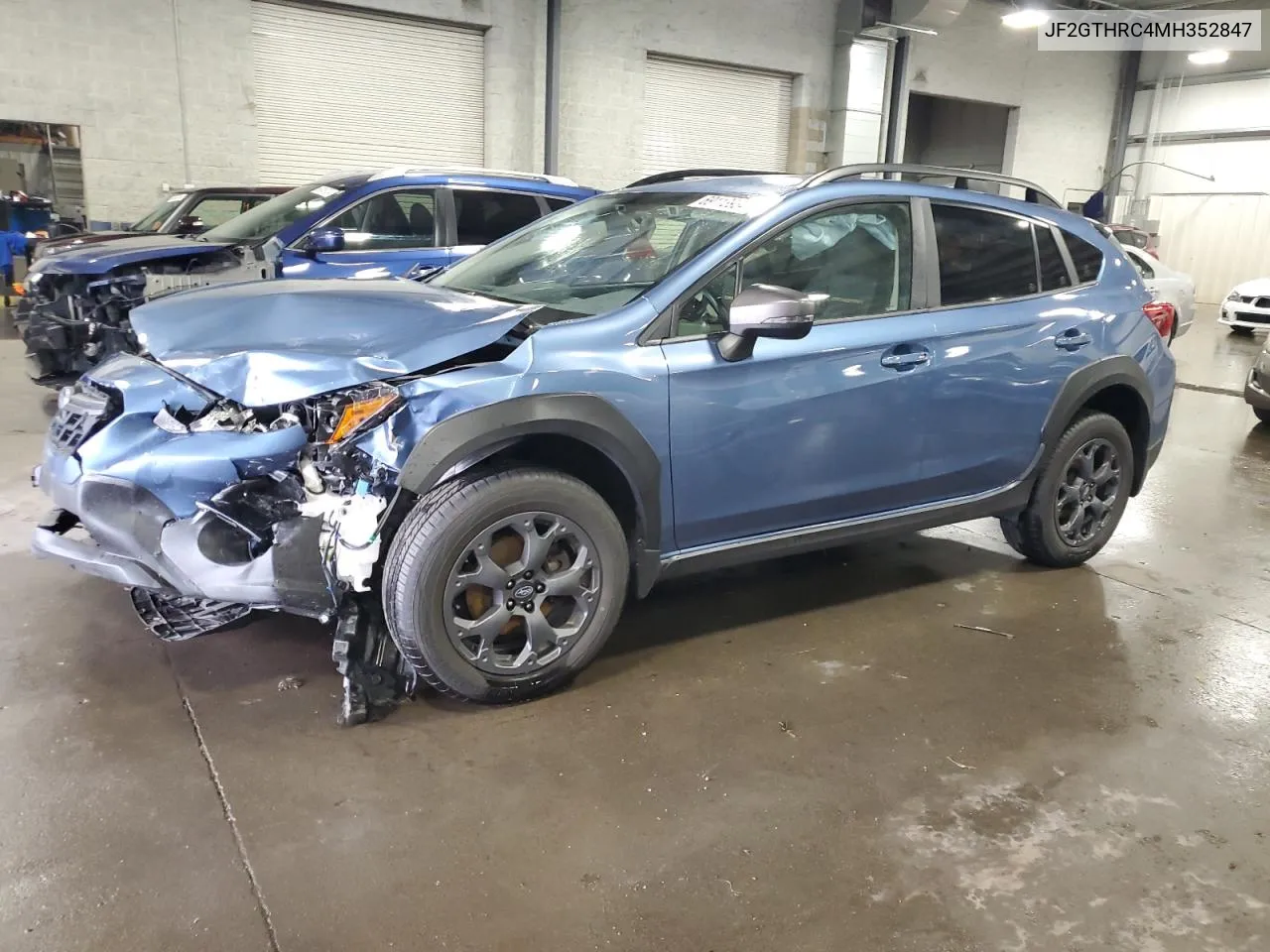 2021 Subaru Crosstrek Sport VIN: JF2GTHRC4MH352847 Lot: 69113934