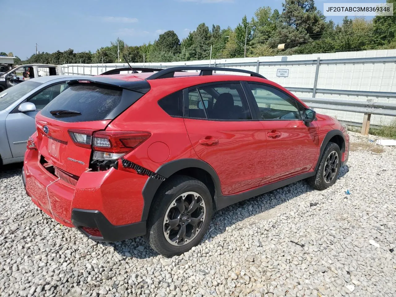 2021 Subaru Crosstrek VIN: JF2GTABC3M8369348 Lot: 69198004