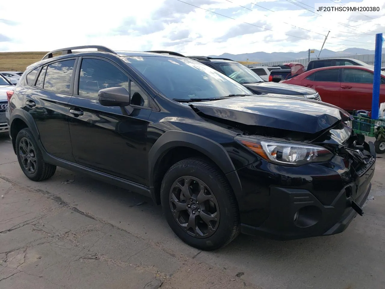 2021 Subaru Crosstrek Sport VIN: JF2GTHSC9MH200380 Lot: 69589754