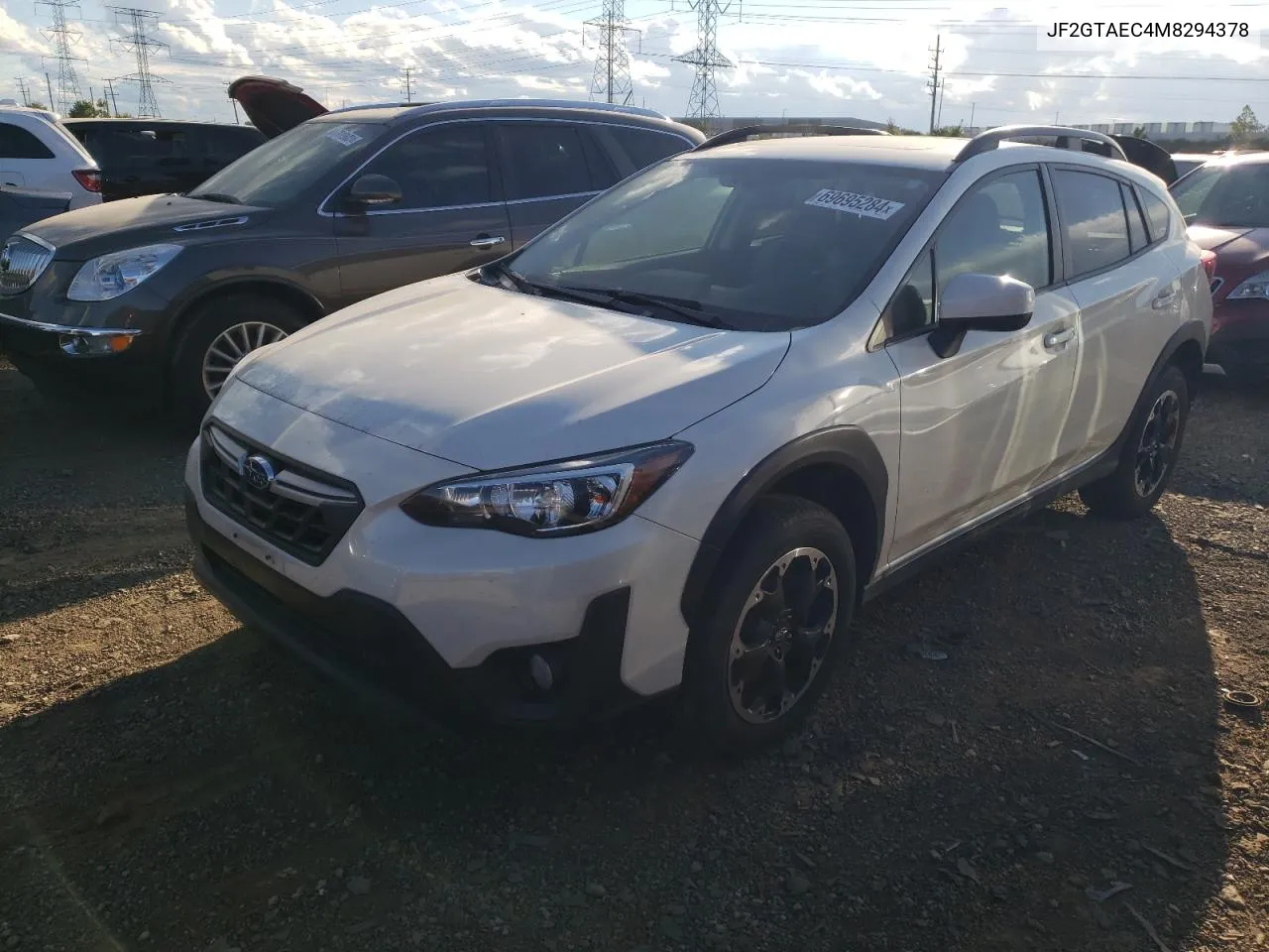 2021 Subaru Crosstrek Premium VIN: JF2GTAEC4M8294378 Lot: 69695284