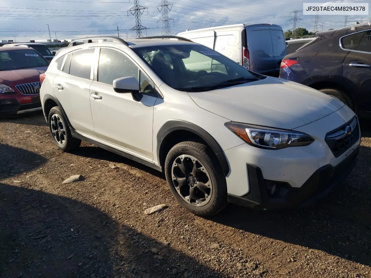 JF2GTAEC4M8294378 2021 Subaru Crosstrek Premium