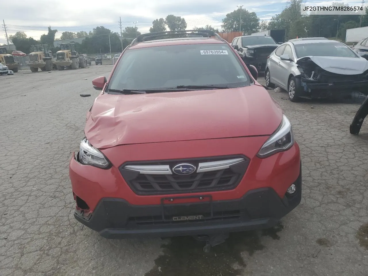 2021 Subaru Crosstrek Limited VIN: JF2GTHNC7M8286574 Lot: 69763954