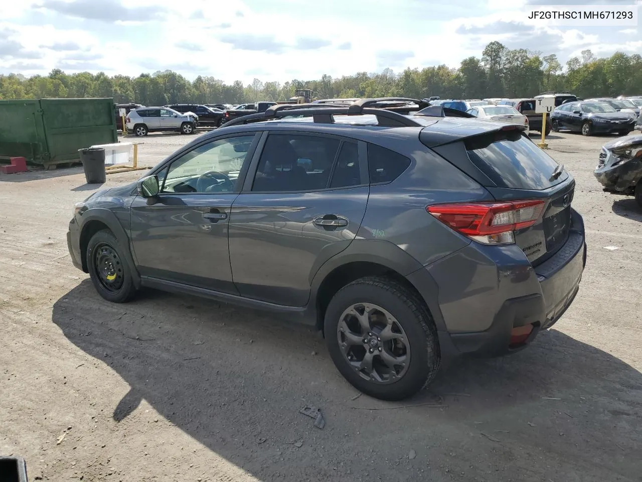 2021 Subaru Crosstrek Sport VIN: JF2GTHSC1MH671293 Lot: 70014594