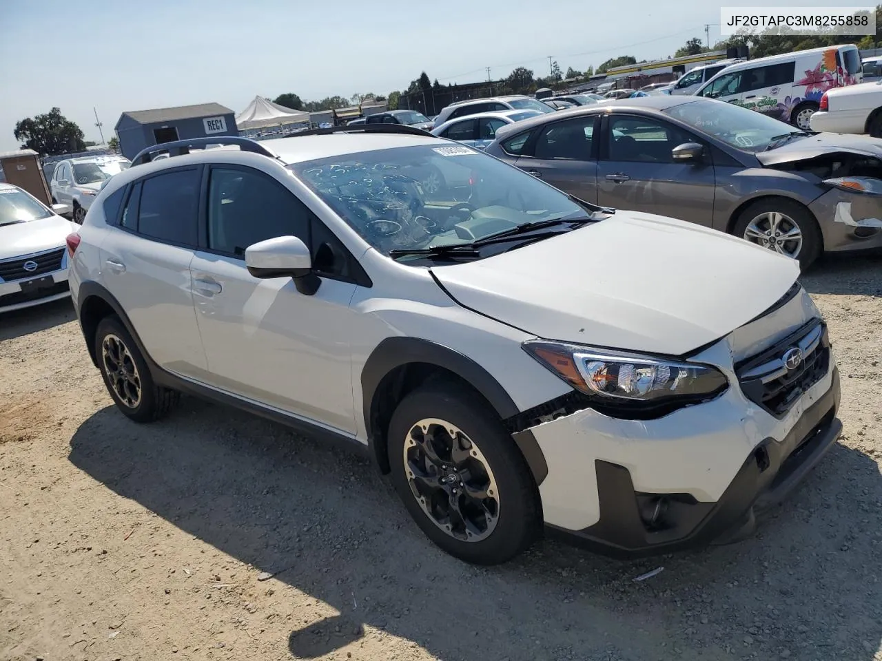 2021 Subaru Crosstrek Premium VIN: JF2GTAPC3M8255858 Lot: 70081404