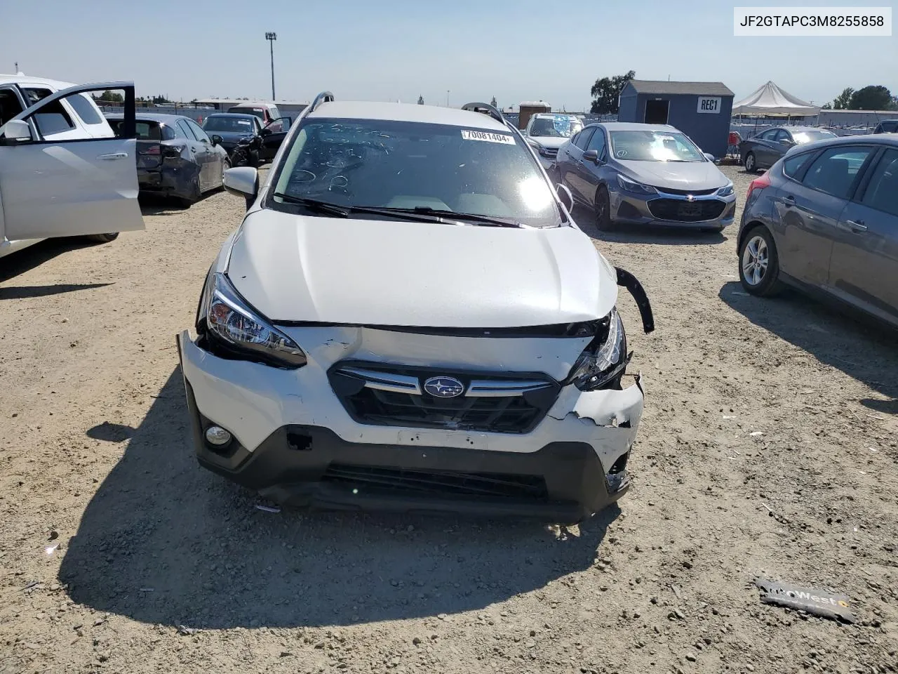 2021 Subaru Crosstrek Premium VIN: JF2GTAPC3M8255858 Lot: 70081404