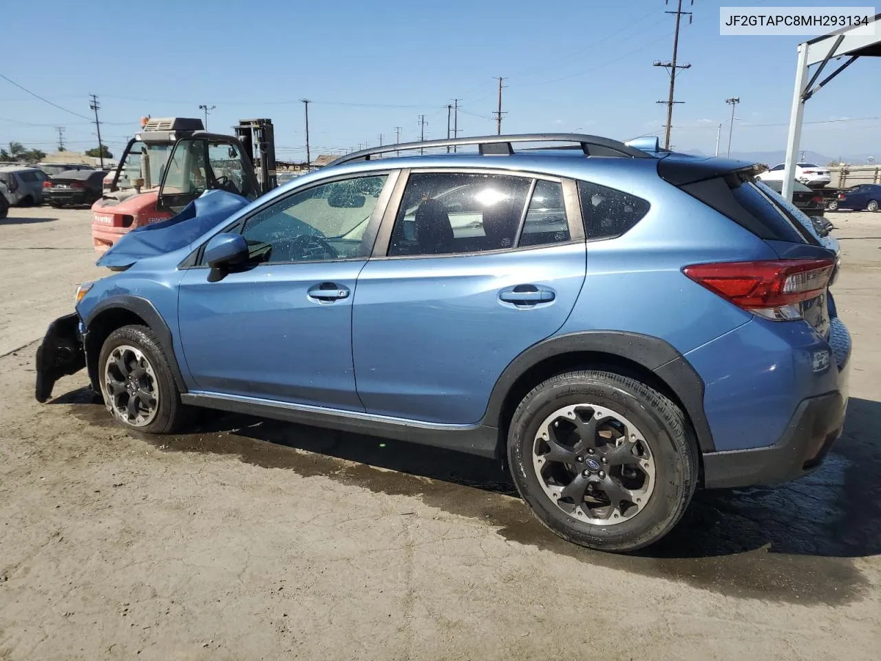 2021 Subaru Crosstrek Premium VIN: JF2GTAPC8MH293134 Lot: 70148604