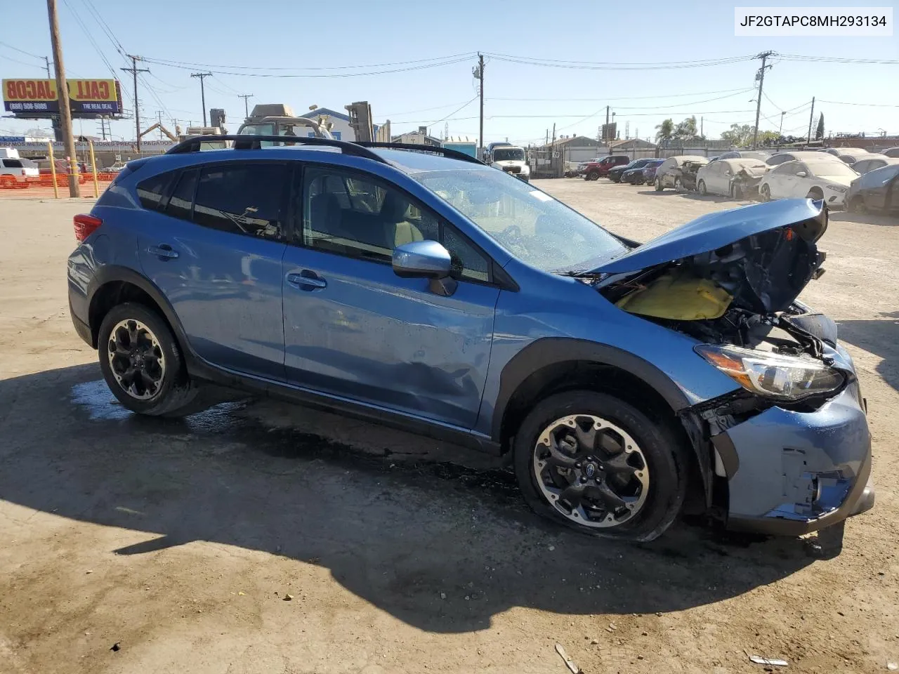 2021 Subaru Crosstrek Premium VIN: JF2GTAPC8MH293134 Lot: 70148604