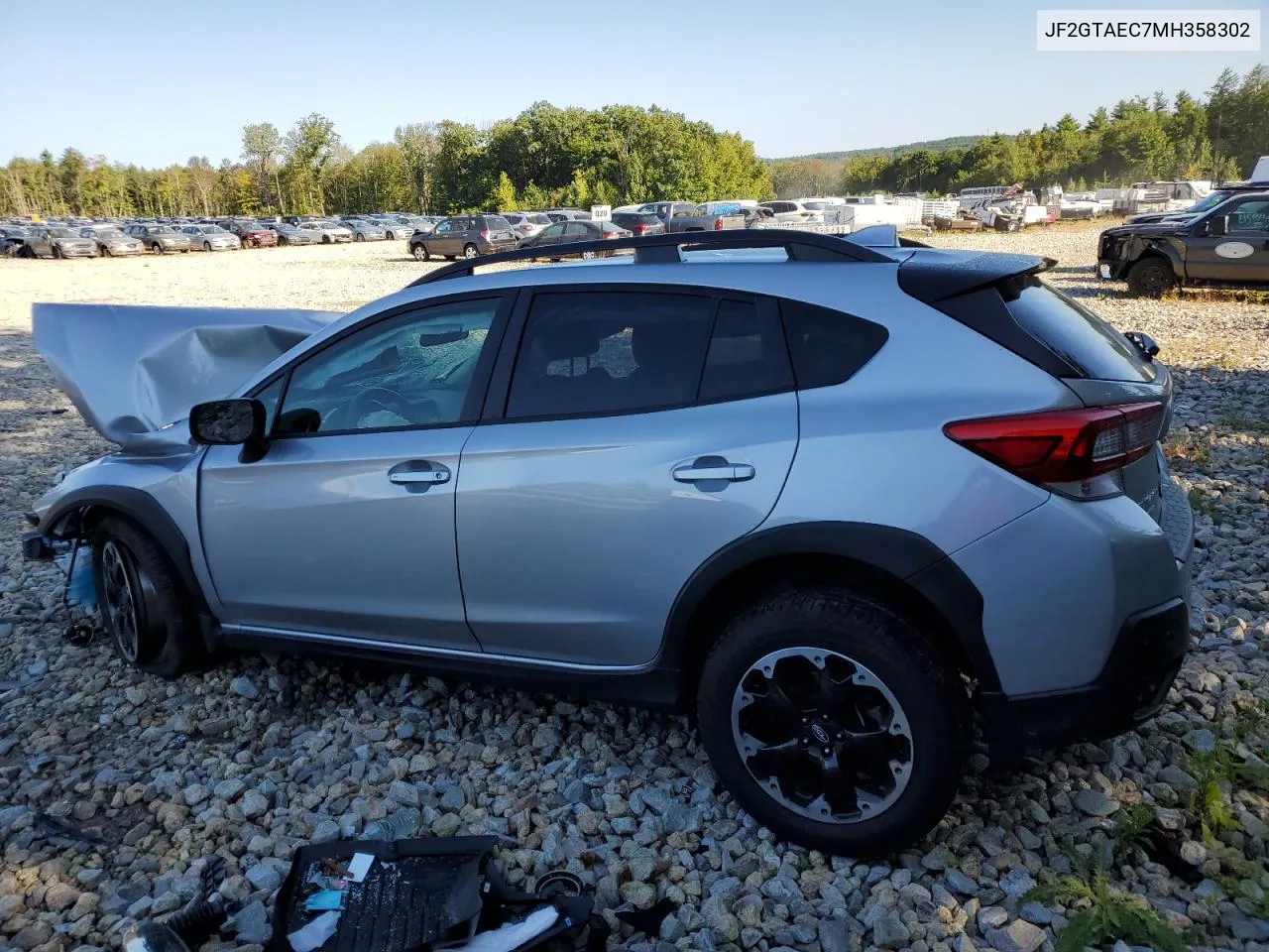 2021 Subaru Crosstrek Premium VIN: JF2GTAEC7MH358302 Lot: 70206314