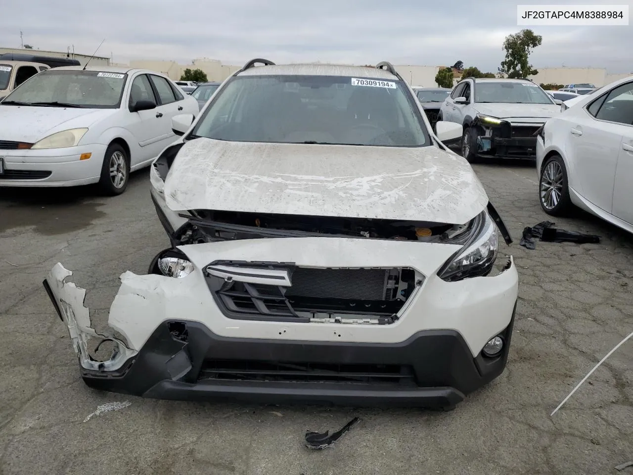 2021 Subaru Crosstrek Premium VIN: JF2GTAPC4M8388984 Lot: 70309194