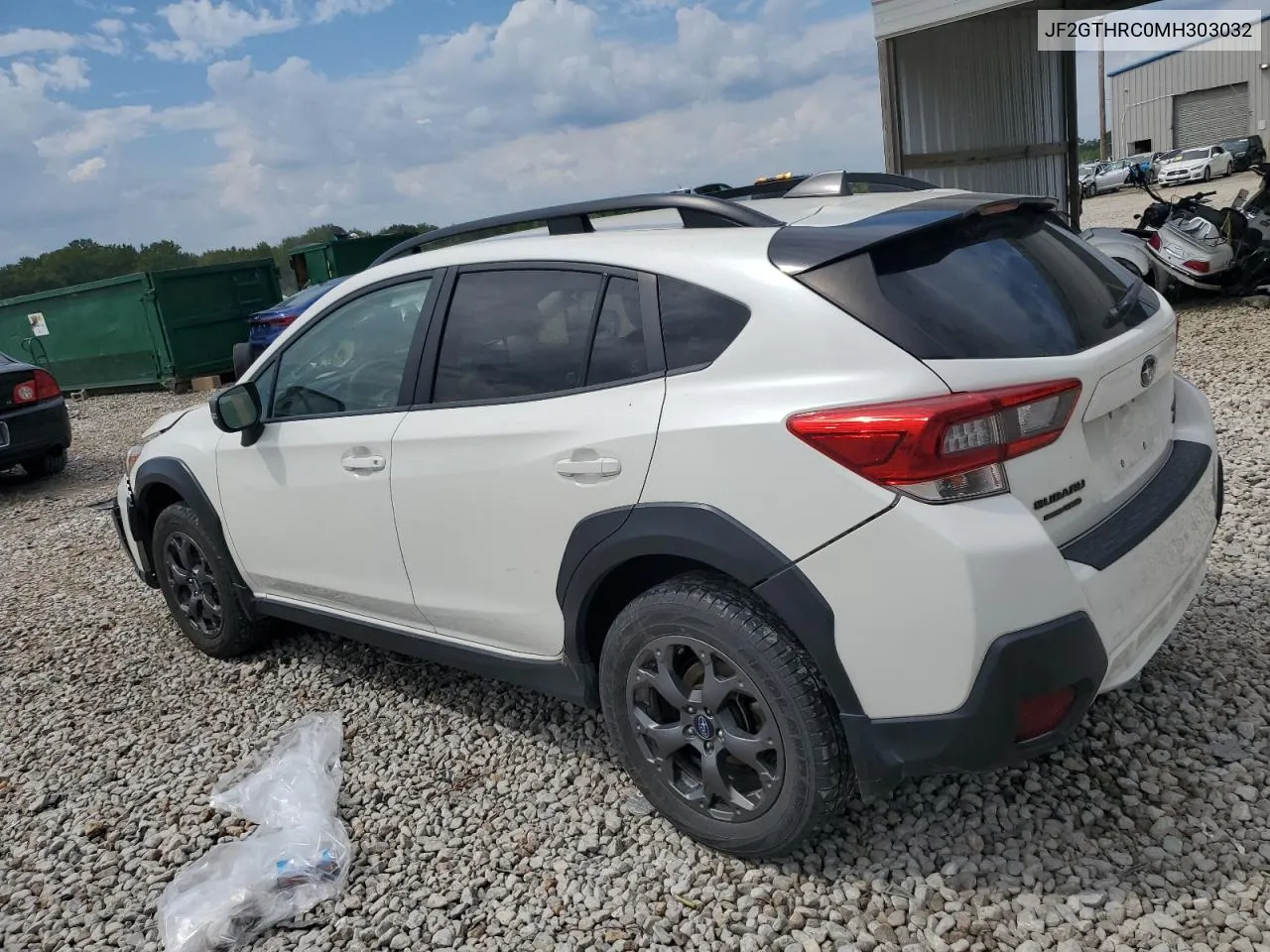 2021 Subaru Crosstrek Sport VIN: JF2GTHRC0MH303032 Lot: 70391264