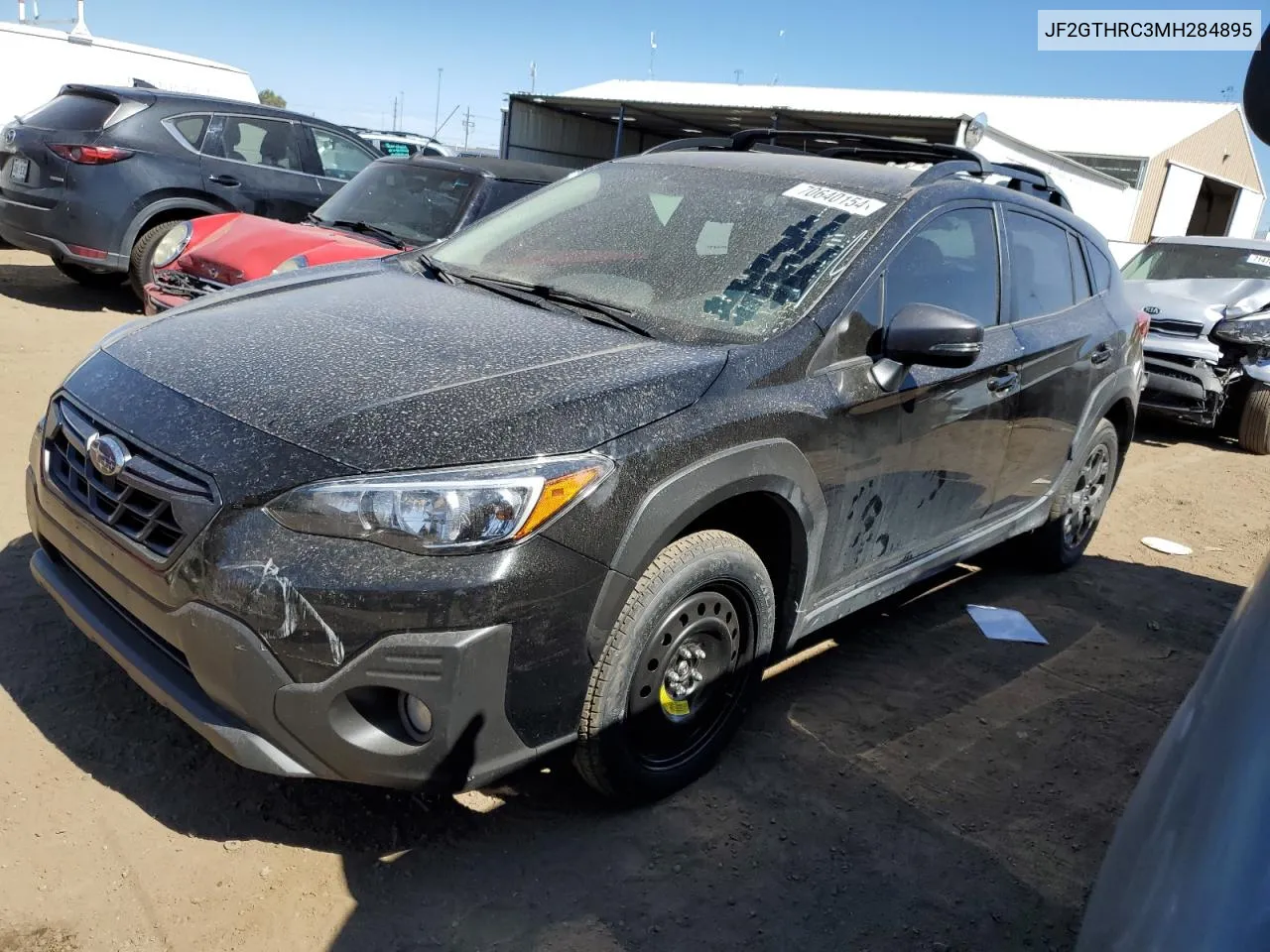 2021 Subaru Crosstrek Sport VIN: JF2GTHRC3MH284895 Lot: 70640154