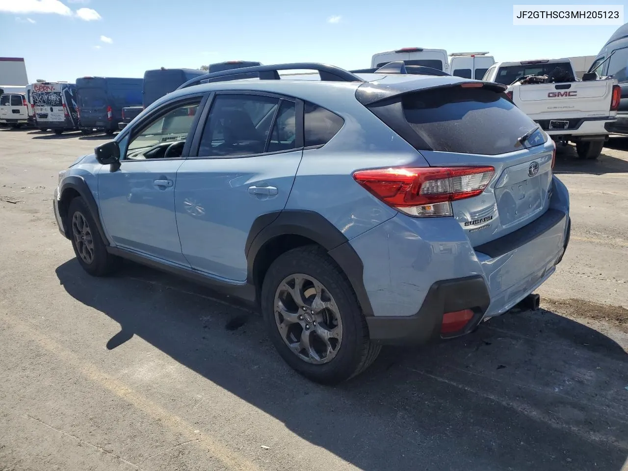 2021 Subaru Crosstrek Sport VIN: JF2GTHSC3MH205123 Lot: 70863664