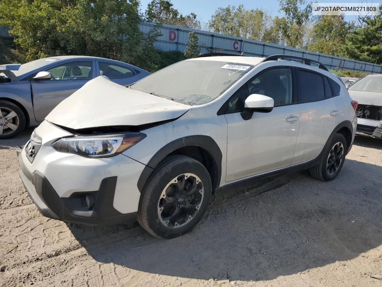 JF2GTAPC3M8271803 2021 Subaru Crosstrek Premium