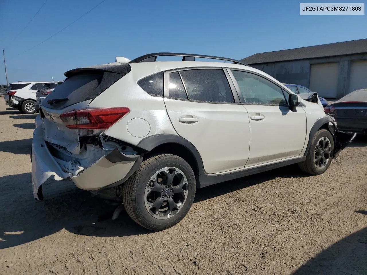 2021 Subaru Crosstrek Premium VIN: JF2GTAPC3M8271803 Lot: 70957074