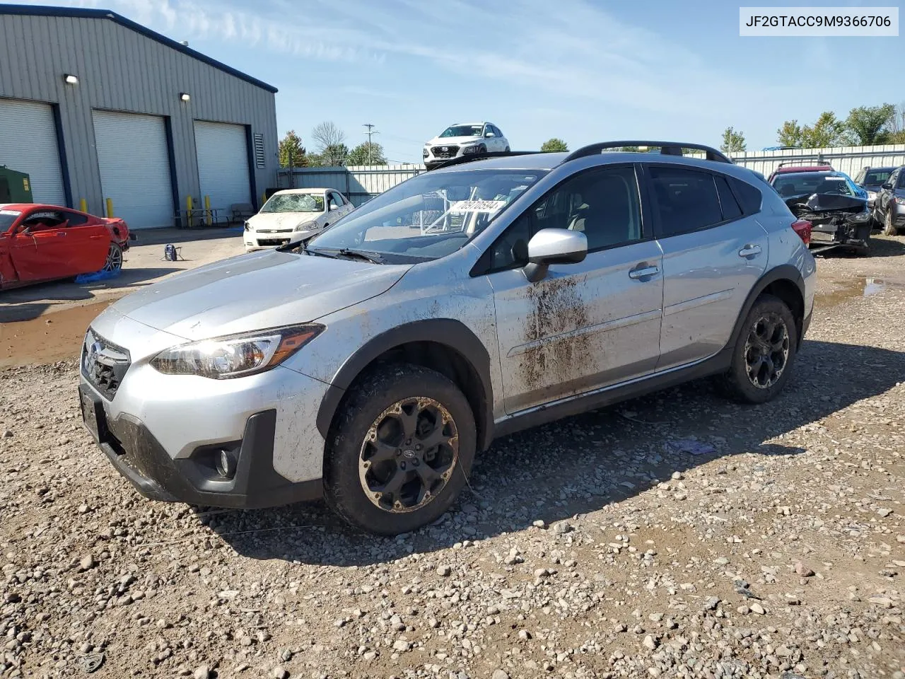 2021 Subaru Crosstrek Premium VIN: JF2GTACC9M9366706 Lot: 70970594