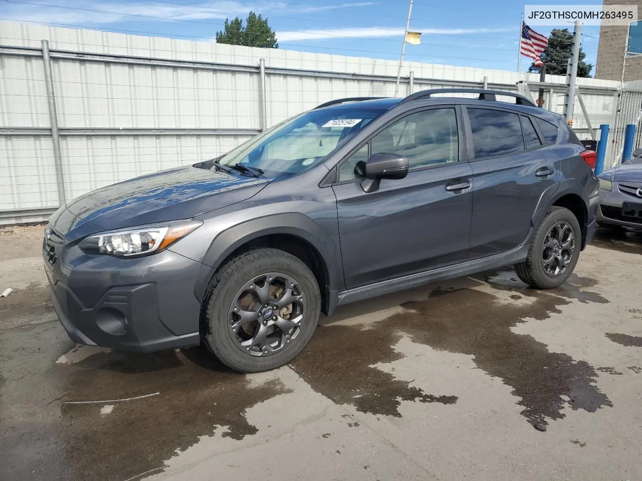 2021 Subaru Crosstrek Sport VIN: JF2GTHSC0MH263495 Lot: 71025194