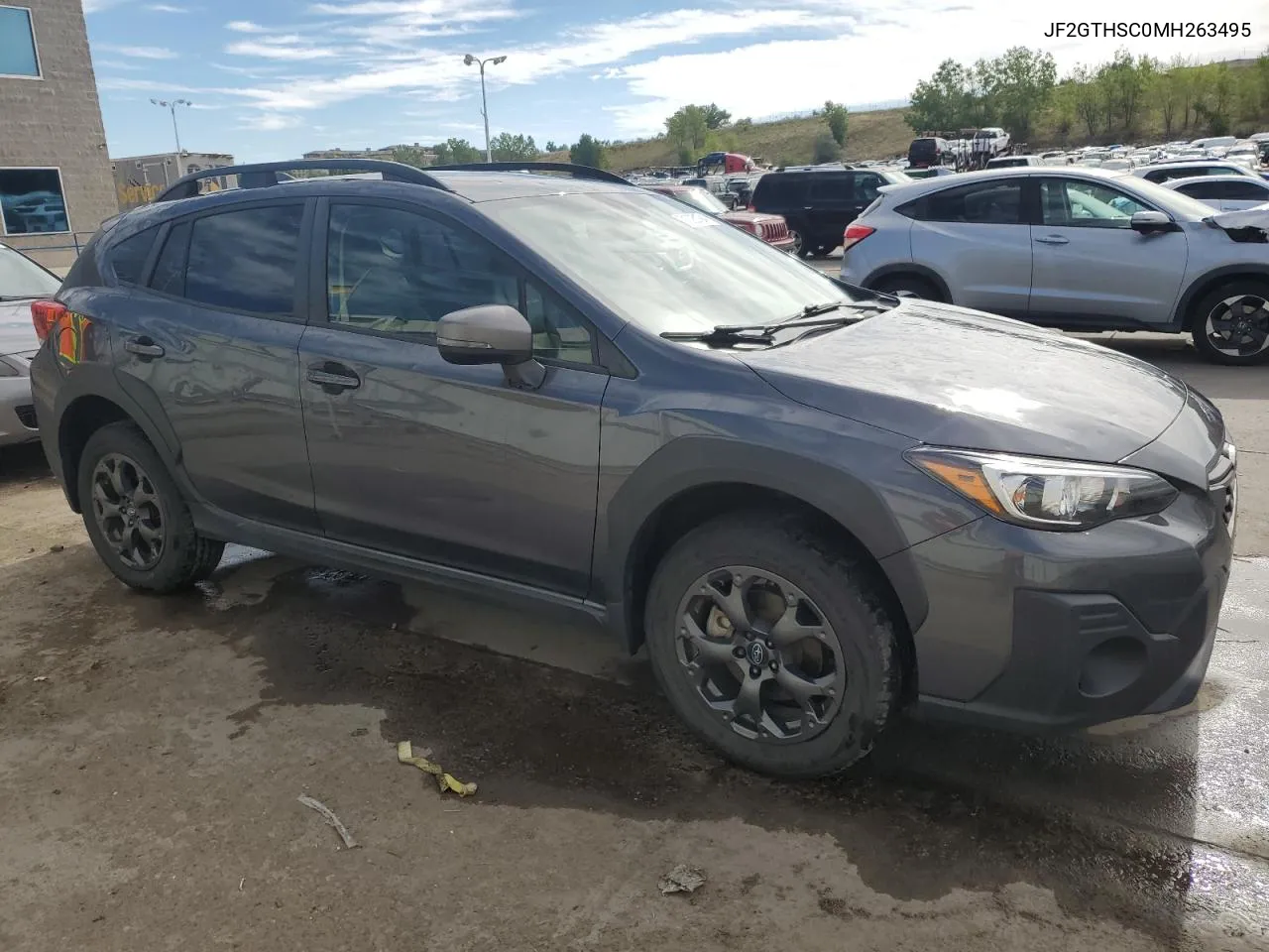 2021 Subaru Crosstrek Sport VIN: JF2GTHSC0MH263495 Lot: 71025194