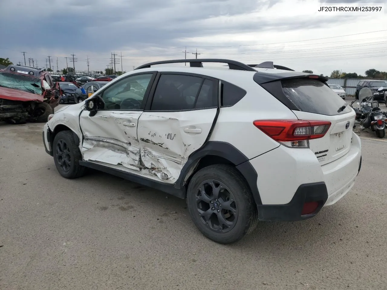 2021 Subaru Crosstrek Sport VIN: JF2GTHRCXMH253997 Lot: 71215644